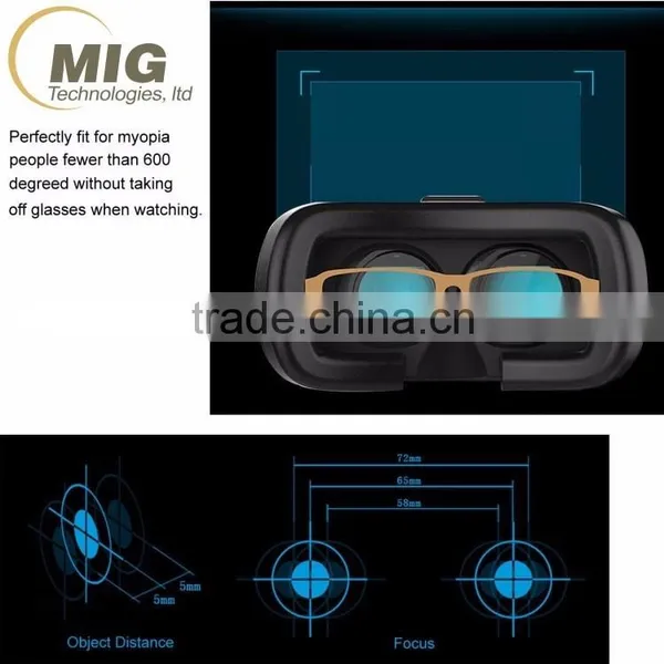 2nd Generation Movies Use 3d vr Box Hot Sell Online Amazing vr Glasses Universal for All Mobile Phones photo-4