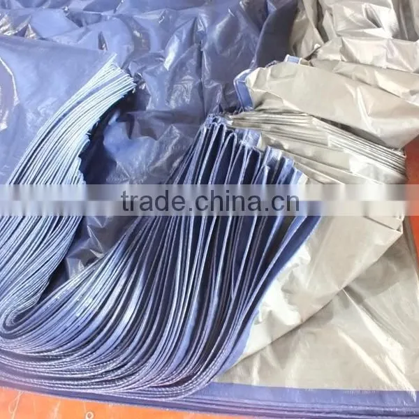 Waterproof Sunproof White Tarpaulin Fabric With uv Resistant photo-2