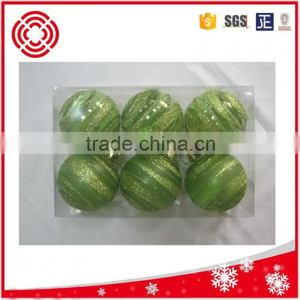Painted Plastic Christmas Transparent Ball photo-2