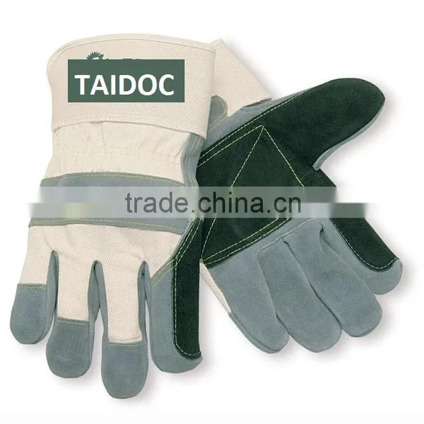Leather Working Gloves Best Quality by Taidoc photo-2