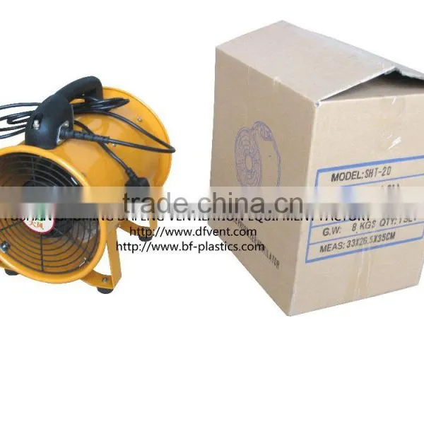 Electric Portable Exhaust Blower Fan 12'' 220V/50/60Hz With UK Plug photo-3