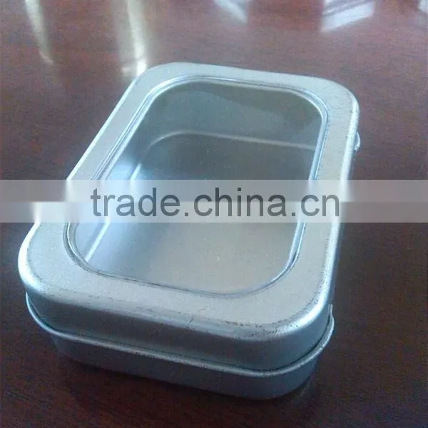 Rectangular PVC Window TIN BOX