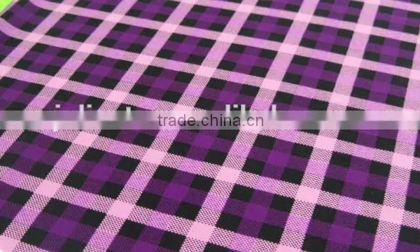 Purple Ultr-thin Square Nylon Spandex Print Fabric for Making Clothes photo-4