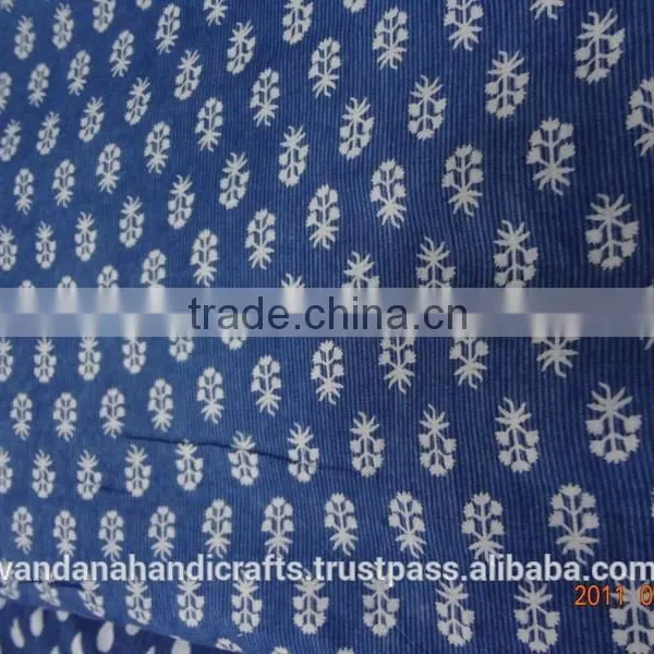 Hand Block Cotton Fabric