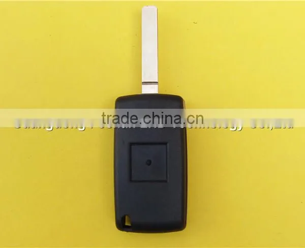 Best Sell 4 Buttons Flip Key Shell for Peugeot 307 Without Battery Place photo-3