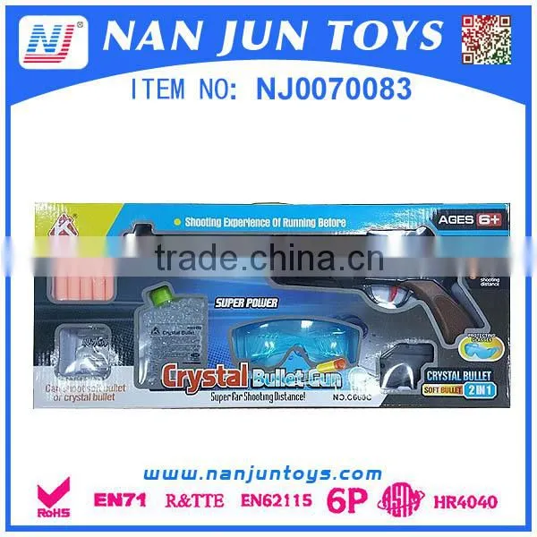 Hot Selling Kids Funny Soft Bullet Gun Toy Crystal Bullet Gun Toys for Sale