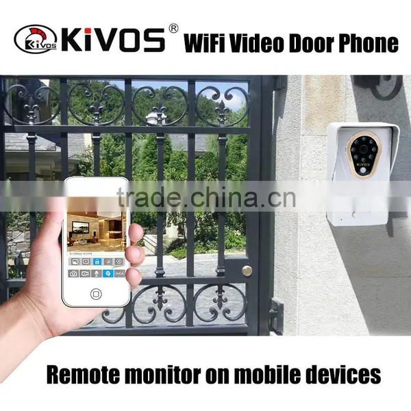 Network Wholesale Intercom Wifi Wireless Video Doorbell 130 Degree Camera With Night Vision photo-3
