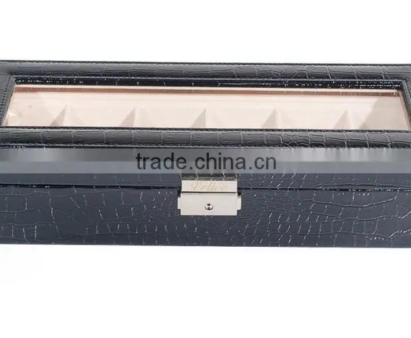 Newest Factory Price Wholesale Leather Tie Storage Box