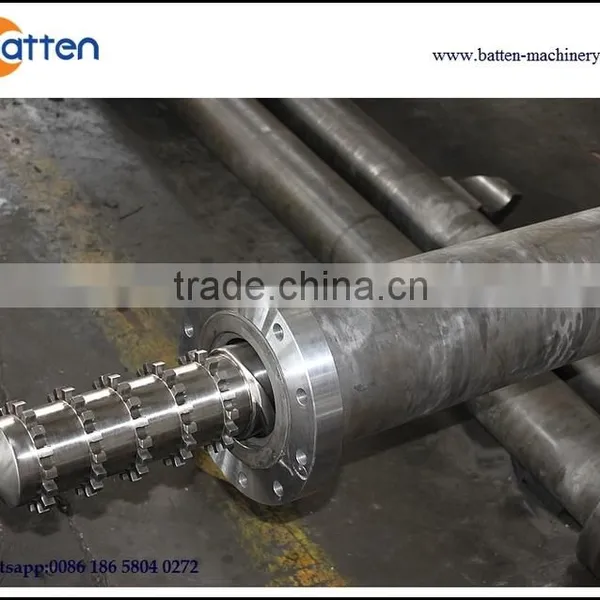 Bimetallic Plastic Extruder Screw and Barrel for Single Screw Machine photo-4
