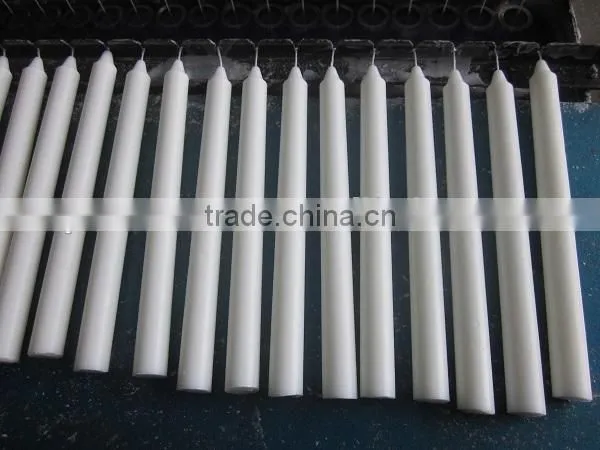 Wholesale Stick Flameless Paraffin Wax White Candle photo-2