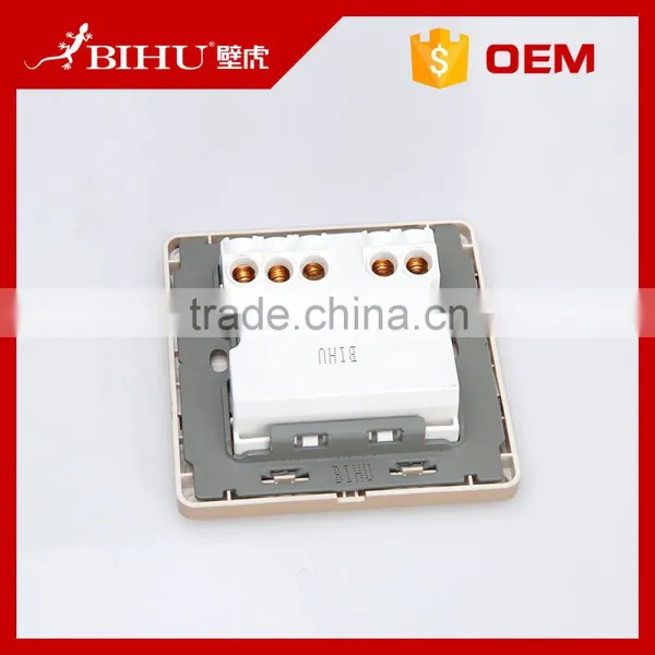 Luxury Design Electric Wall Switch 4 Gang Light Intermediate Switch for Home photo-6