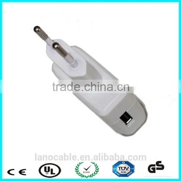 China ce Rohs eu Plug 5v 1a Usb Wall Adapter photo-2