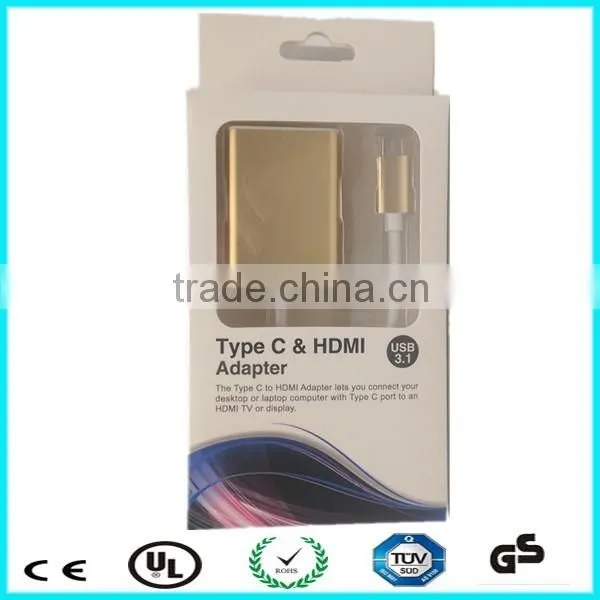 Support 1080 P Hdmi to Usb c 3.1 Cable Adapter for HDTV photo-4