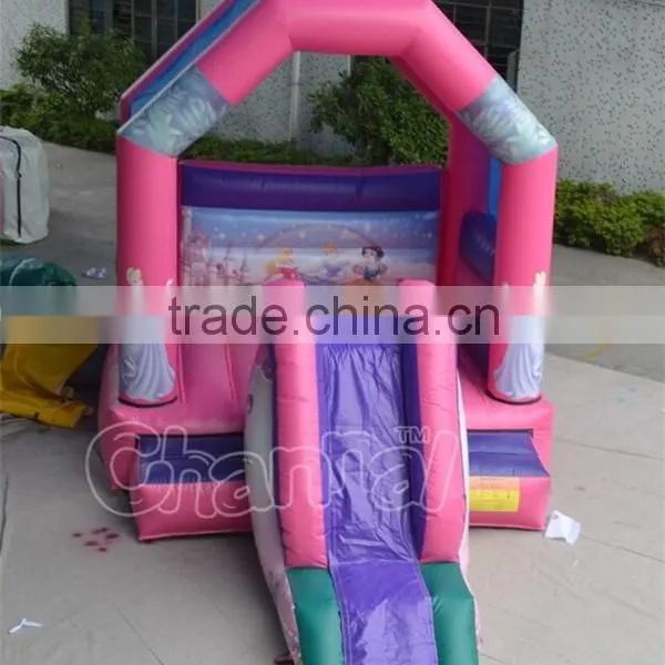 Princess Combo, Princess Inflatable Jumping Castle With Slide for Kids photo-2