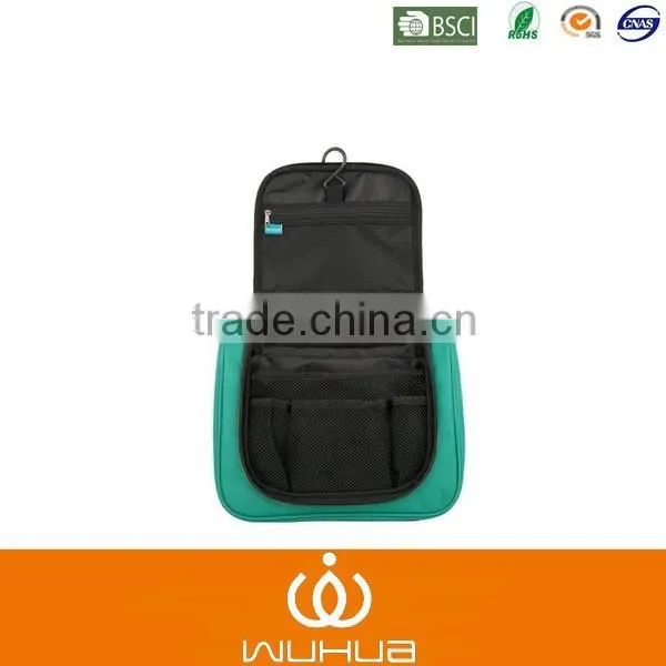 Toiletries Bathroom Travel Bag Organizer for Women Makeup or Men Shaving Kit With Hanging photo-2