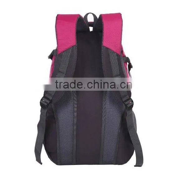 Peach Color Travel Camping Girls Backpack Bags BB011 photo-3