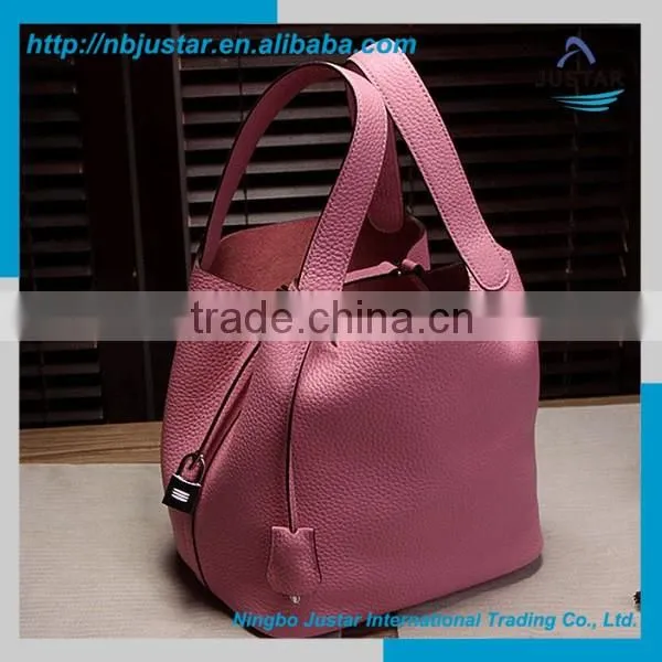 China Hot Selling PU Leather Cute Design Cheap Elegance Tote Hand Bag for Women photo-6
