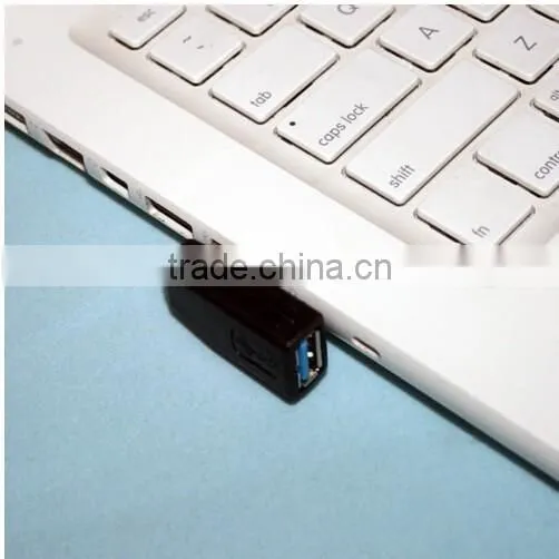 USB 3.0 Right Vertical Angled Adapter M/F photo-2