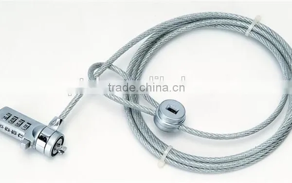 4 Digital Combination LAPTOP LOCK COMBO Laptop Lock Security Cable Computer Lock photo-2