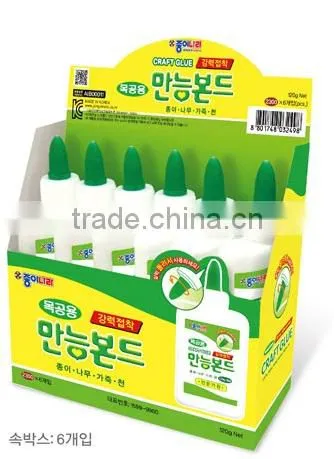 120g Craft Glue (White) Produced by JONG IE NARA CO., LTD. photo-2