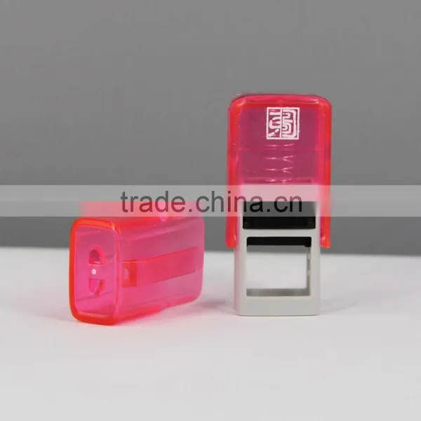 High Quality 15x6mm Factory HongTu Office Use Stamp Rubber Automatic Self Inking Stamp Kid Stamp photo-2