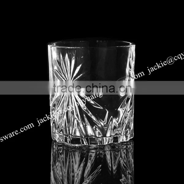 300ml High Transparence Round Whiskey Glass Cup photo-2