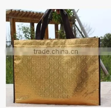 High Quality Cheaper Custom Laser Laminated Non Woven Shopping Bags (LB009)