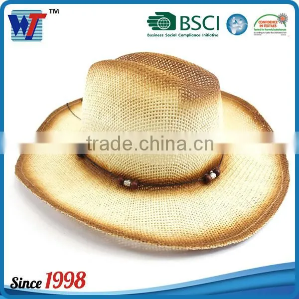 High Quality Cowboy's Paper Straw Hat Design Your Own Cowboy Hat Wholesaler photo-3