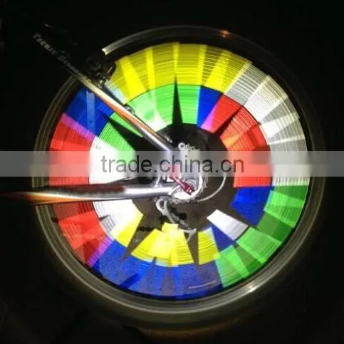 Christmas Present Reflector / Reflective Warning Strips/bike Wheel Light Spoke Reflector photo-5