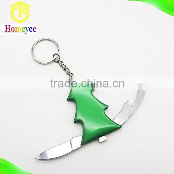Holiday Sale Promotional Christmas Tree Shaped Cute Retractable Key Chain photo-3