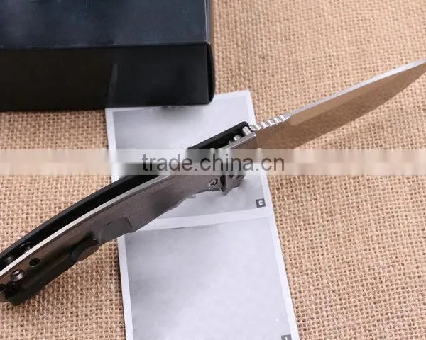 OEM Carbon Fiber Material Outdoor Rescue Pocket Knife photo-3