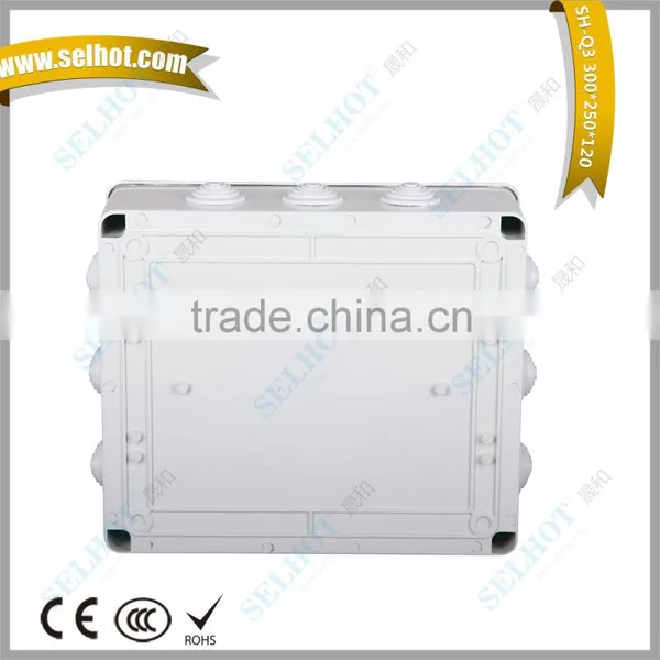 SELHOT Hot Sell Plastic Busbar Electrical Junction Box Board SH-Q3-8014 photo-3