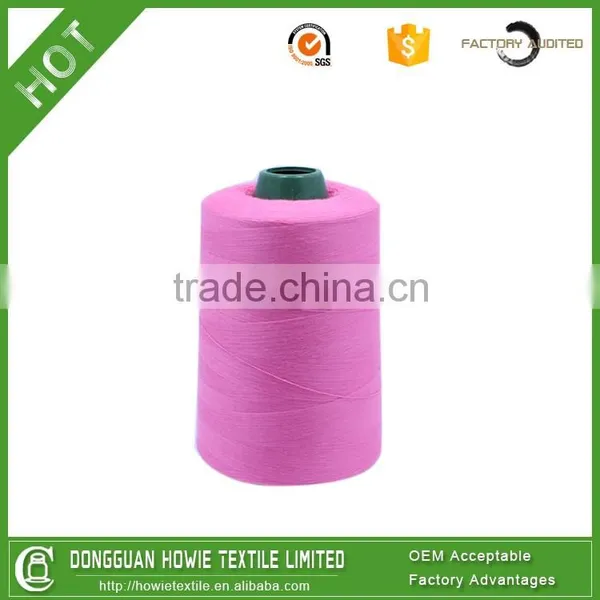 100% Polyester Sewing Threads in Plastic Cone