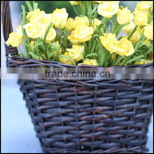 Cheap Unpeeled Wicker Basket photo-3