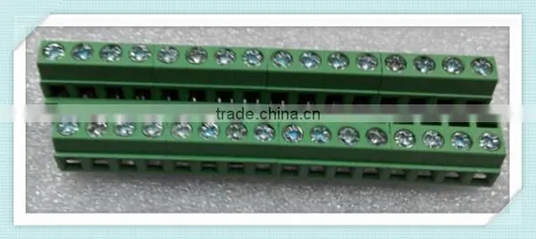 5.0mm Pitch PCB Screw Terminal Block KDG128 300V 12A With UL, CE, Rohs Approved photo-5