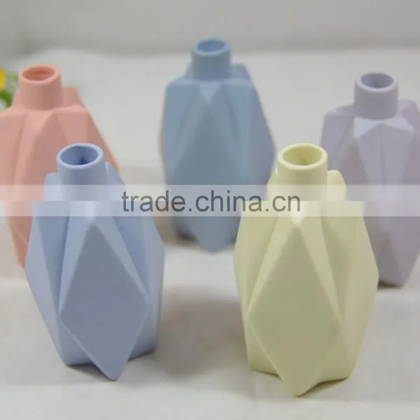 Small Ceramic Origami Flower Vase photo-2