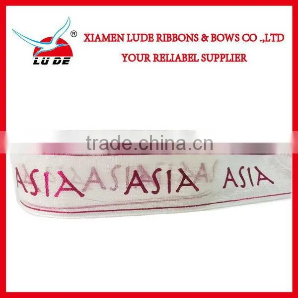 New Design Gold Foil Printed Organza Ribbon photo-4