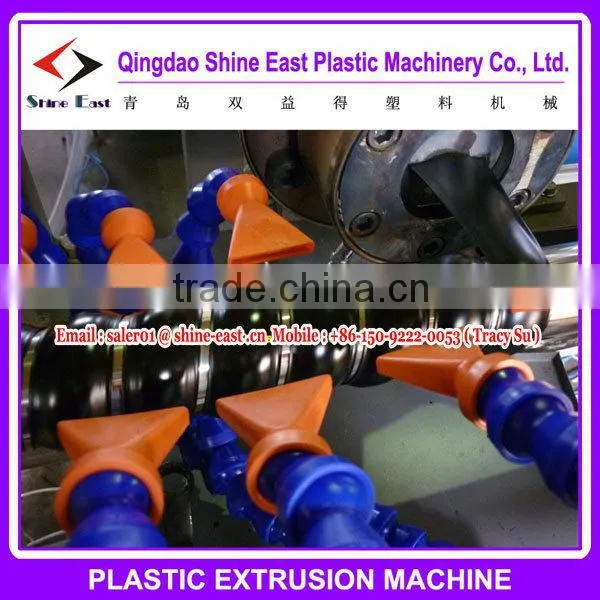 Plastic PP PE Electric Cable Protection Tube Machine photo-3