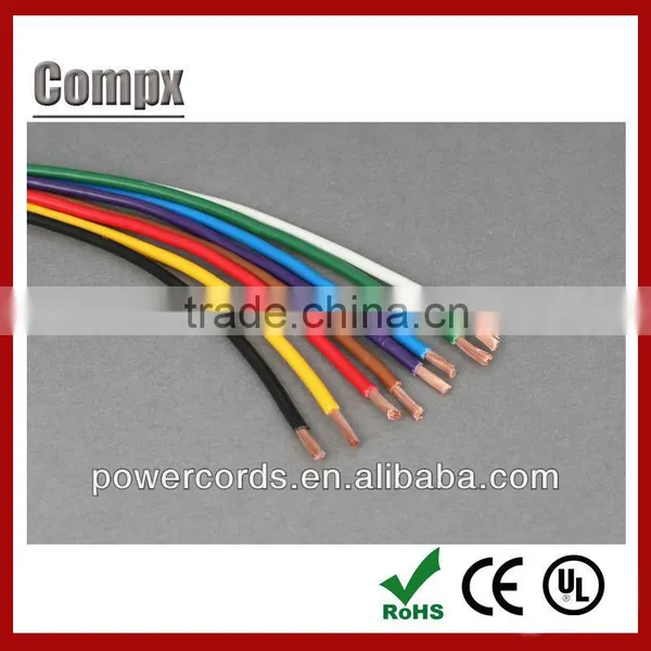UL 1007 PVC Insulated Electric Wire ul 1007 Hook up Wire