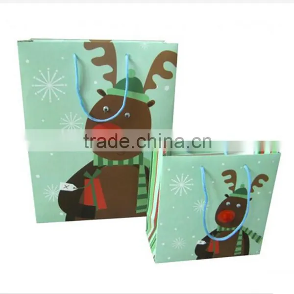 Fashion Luxury Christmas Gift Paper Bag Making Machine Price photo-2