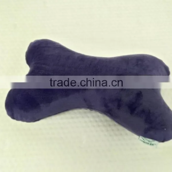 Bone Shape Cute Car and Office Latex Pillow photo-2