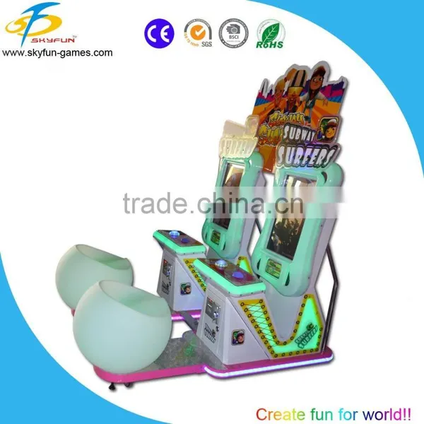 2016The Newest Lottery Machine Street Subway Parkour Children Game Machine photo-4