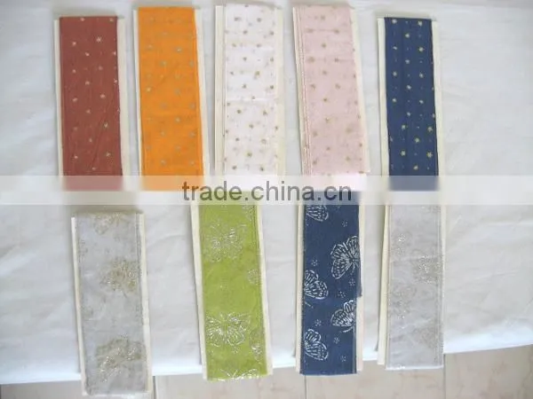 100% Cotton Transparent Indian Manufactured Organza With Glitter Print Beautiful Fancy Carry Bag for Lingerie/perfume/toys.