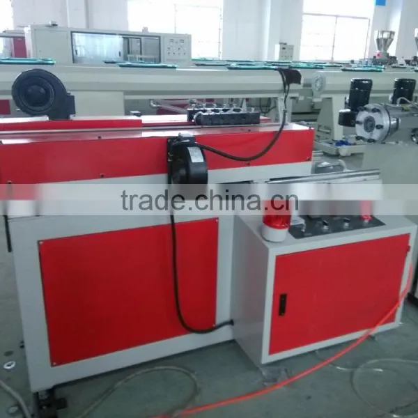 PVC PE Single Wall Corrugated Tube Forming Machine photo-3