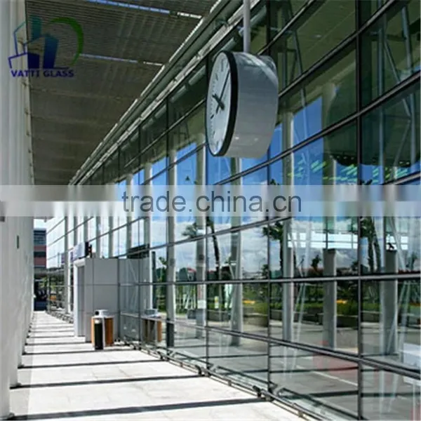 Commercial Building Double Glazing Low E Glass Panel Exterior Building Elevation Low E Glass Walls photo-2