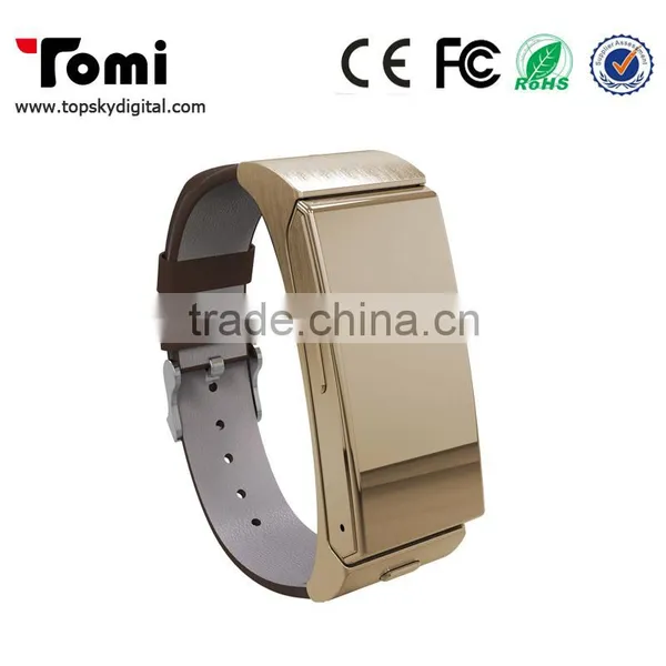 TOMI Latest Product Factory Unique Design Mini Smart Wristband Support Android Smart Phones photo-3