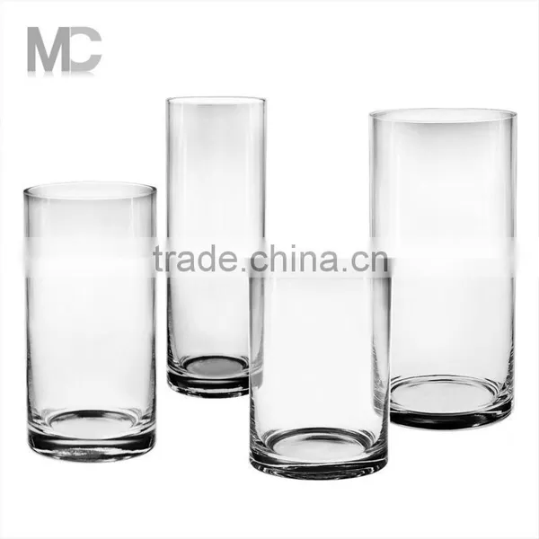 Wholesale Cheap Tall Decoration Crystal Glass Flower Vase