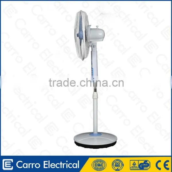 New Products 16inch ac dc Rechargeable Oscillating Fan photo-3