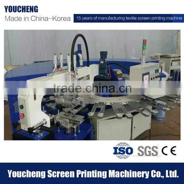 Automatic Rotary Sock Printing Machinery Silicon Glove Printing Machine Price photo-4