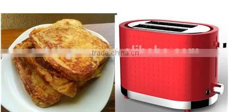 Dots Design Pop up 1000W 2 Slice Toaster/ Bun Toaster/ Bread Toaster Machine photo-2